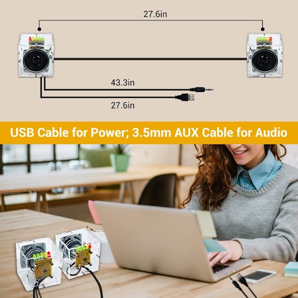 Miniförstärkare Lödövningssats DIY elektroniskt ljud