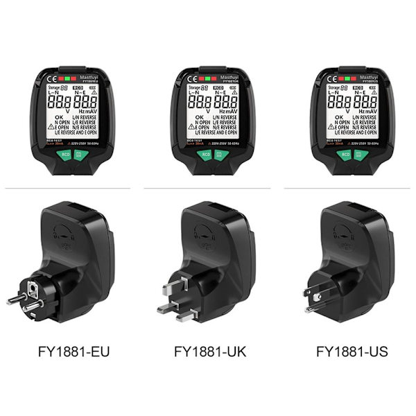 Socket Tester Polarity Phase Pheck Detector UK UK UK