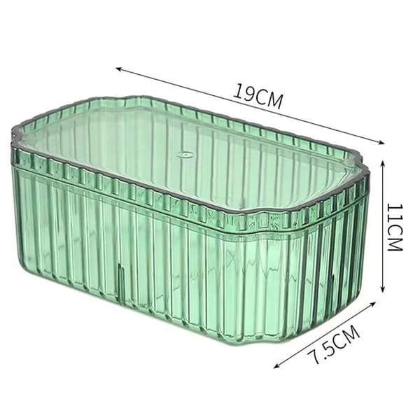 Örhänge Organizer Smyckeskrin Organizer GREEN 3 LAYER 3 LAYER Green 3 Layer-3 Layer