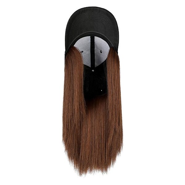 Hat Syntetisk paryk Hat paryk SORT SORT black