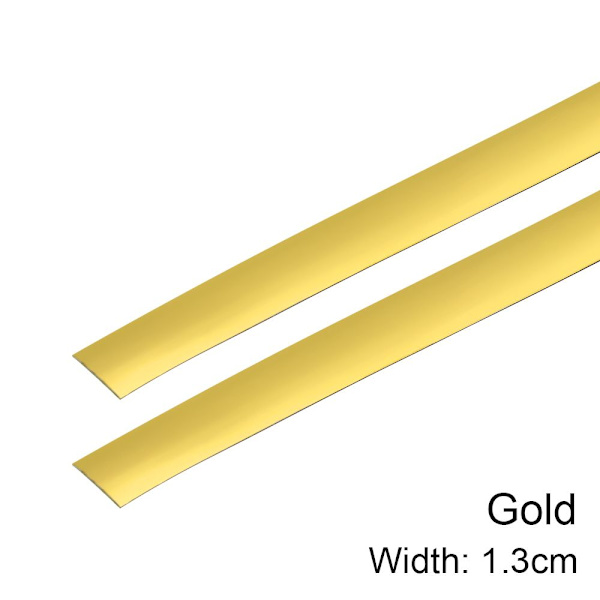 Dekorativa linjer Väggdekal GULD 1.3CM Gold 1.3cm