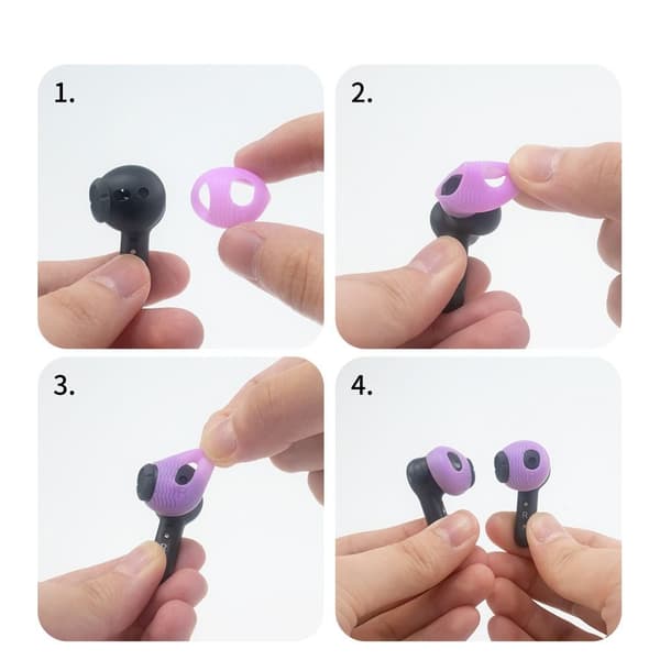 5 par ørepropper Cover Ørepropper Øretelefon Øreprop