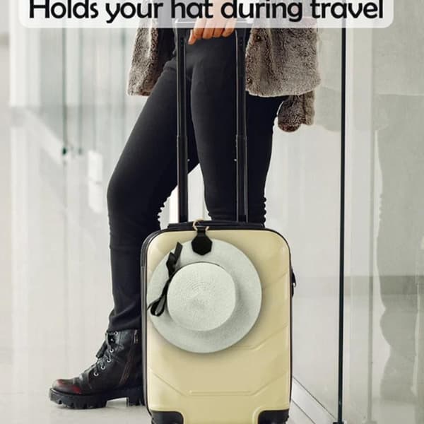 Travel Duckbill Hat Clip Double Head Hat Clip MUSTA Black