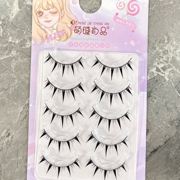 Manga Lashes Cosplay Lashes Fake Eyelashes