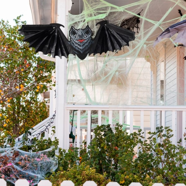 2kpl Halloween paperilepakko riippuvat kurpitsahatun riipus C C C