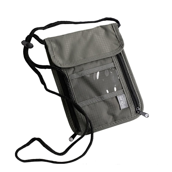 RFID-pas ID-taske Dokumentpose GREY2 GREY2 Grey2