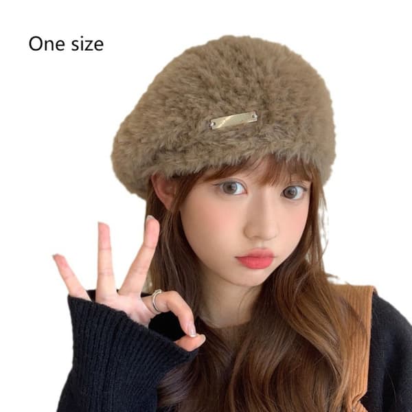 Pehmo Berets Felt Hat VAALEA rusketus Light tan