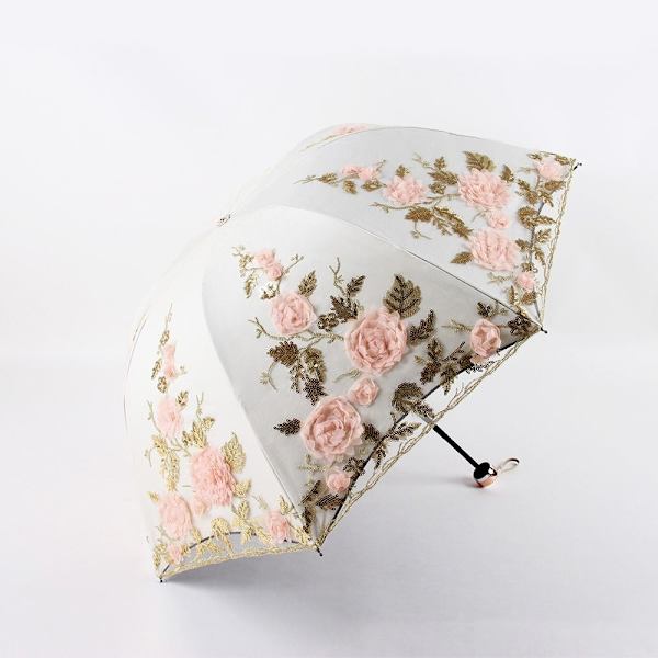 Paraply Uv Paraply GRÅ 3 fold 3 fold Gray 3 Fold-3 Fold