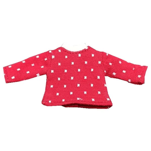 Docka T-shirt Strumpor Bomull Dot Blus BLÅ Blue