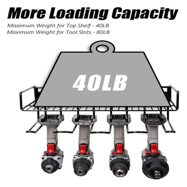 Storage Rack Tool Organization Tool Opbevaring