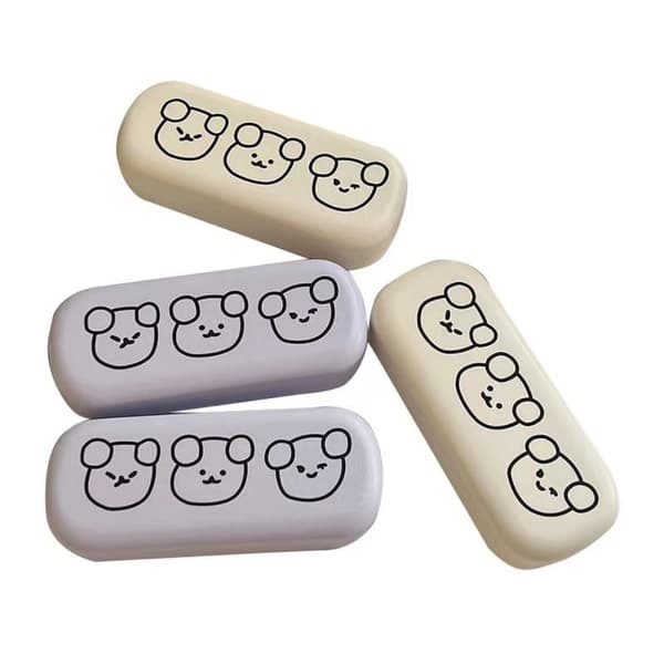 Brilleetui Brilleboks HVIT white