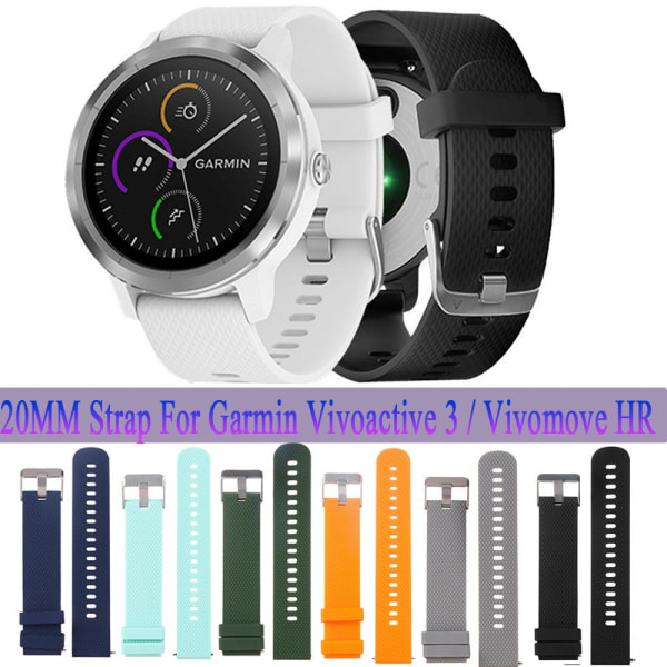 Armband för Garmin Vivoactive 3 grey