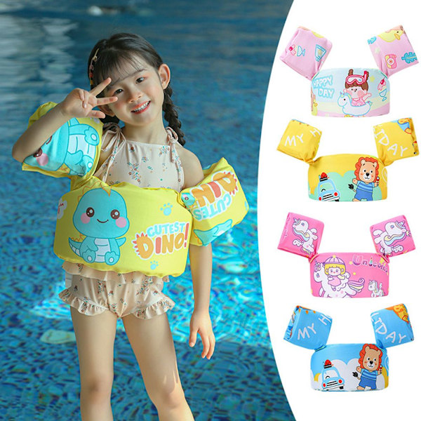 Kids Float Cartoon Arm Sleeve Simring Type H