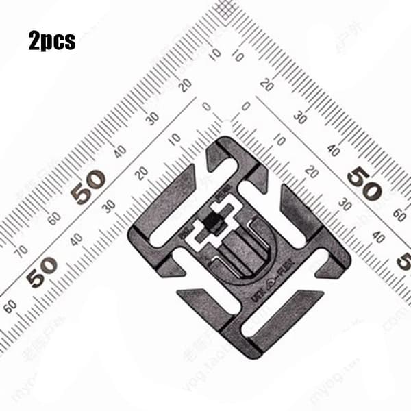 2/4 stk D Ring Clip Mountain Clamp 2 2 2