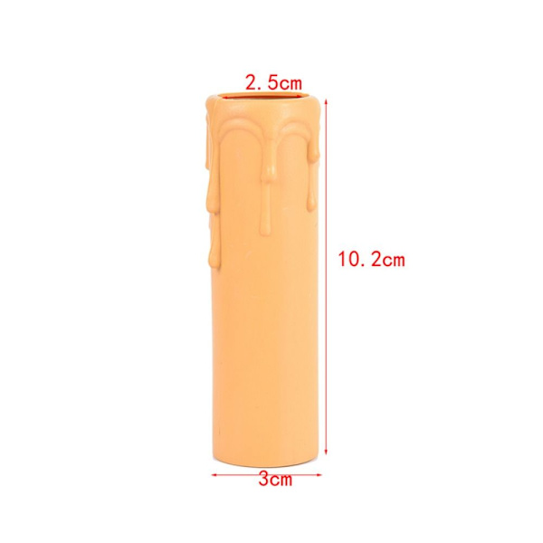 10stk stearinlyslampeholder stearinlyslampesokkel SVART black