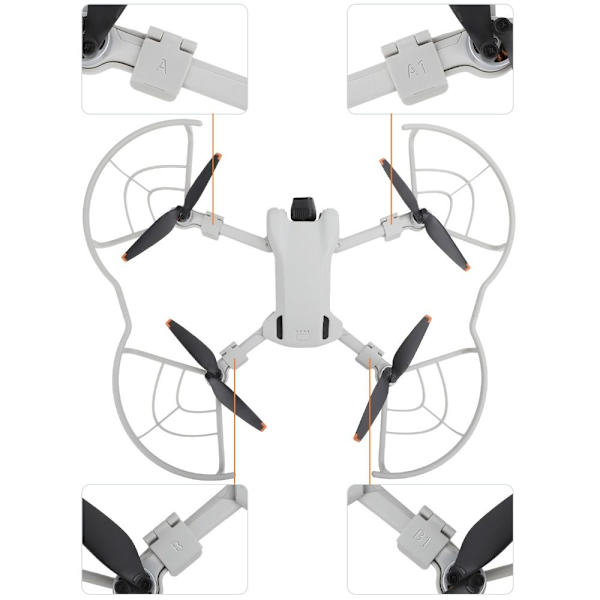Propeller Guard Protective Protector grey