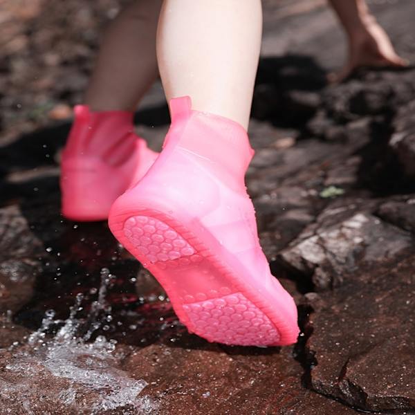 Cover High Top Regnstövlar Skydd COVER S Pink S