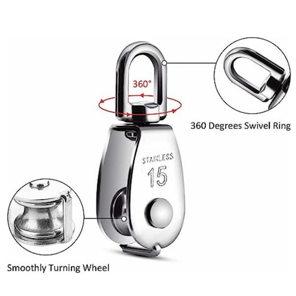 2st Single Pulley Block Wire Rep Pulley Wheel