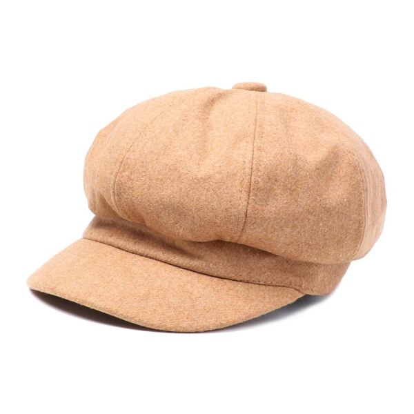 Ottekantede kasketter Hatte Maler Newsboy-kasketter Kvinder Baret ORANGE 2 orange 2