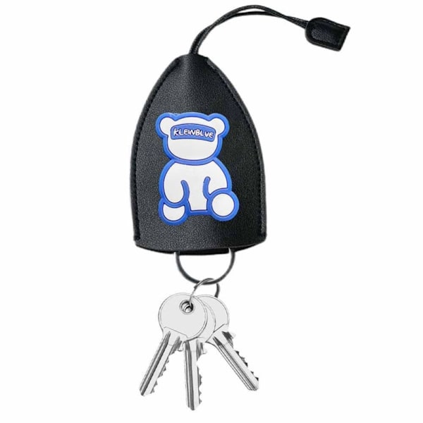 2 STK Pull Out Car Key Case Pull Out Key Sleeve SORT black