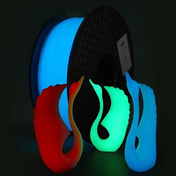 3D Printer Filament Filament Filament FLUORESCENT VIHREÄ fluorescent green