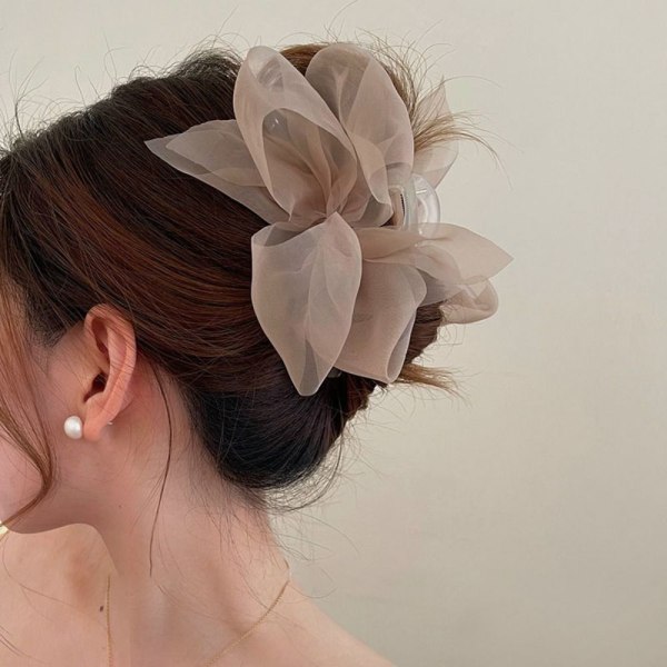 Grip Clip Hair Claw Clip COFFEE coffee