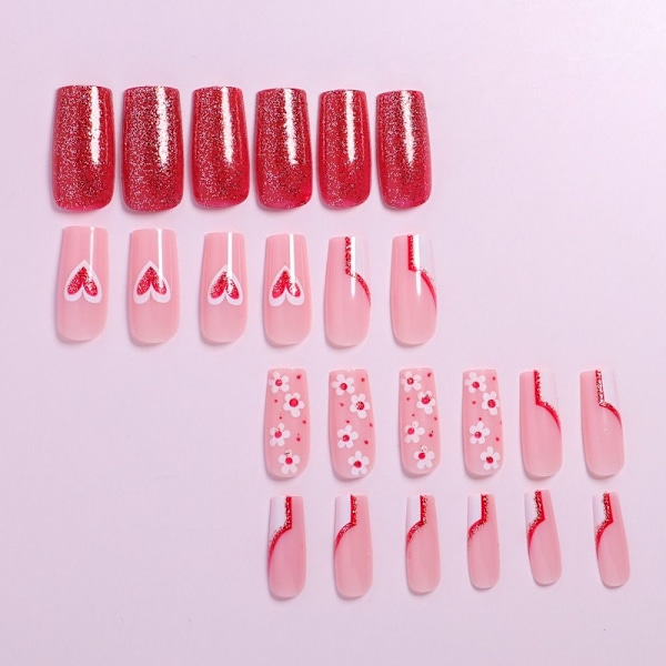 French Fake Nails False Nail 2 2 2
