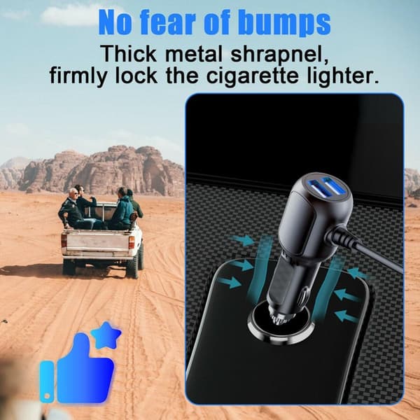 DVR Laddkabel Dash Cam Laddare Billaddarkabel