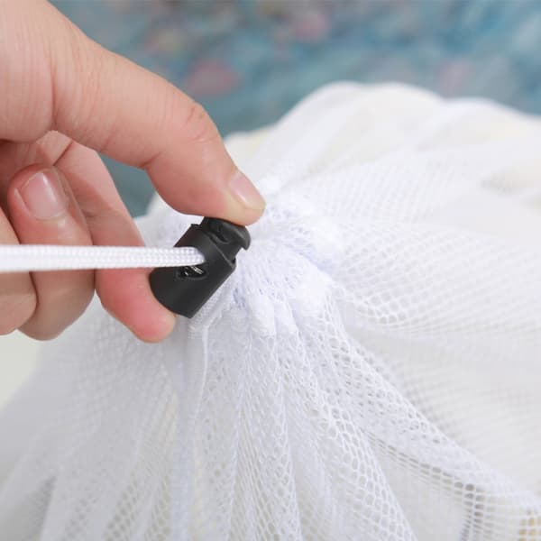 Mesh Laundry Bag Laundry Hamper Liner Taitettava mesh
