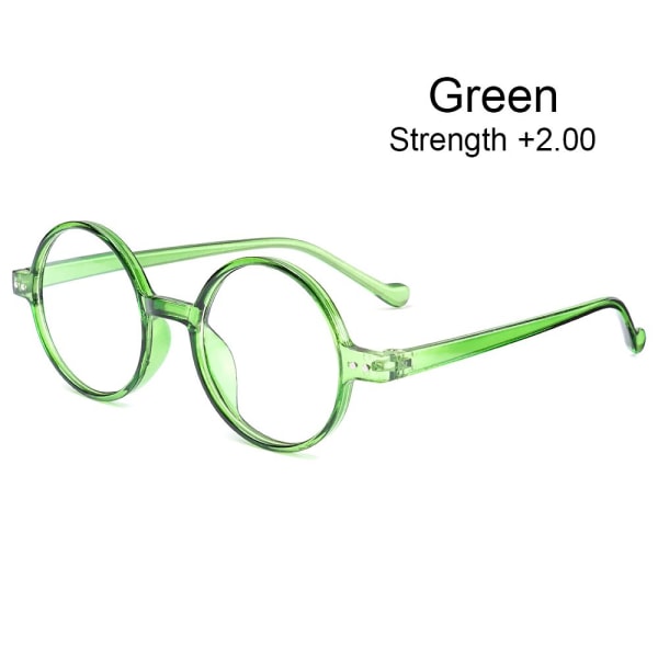 Læsebriller Presbyopia Briller GREEN STRENGTH +2,00 green Strength +2.00-Strength +2.00