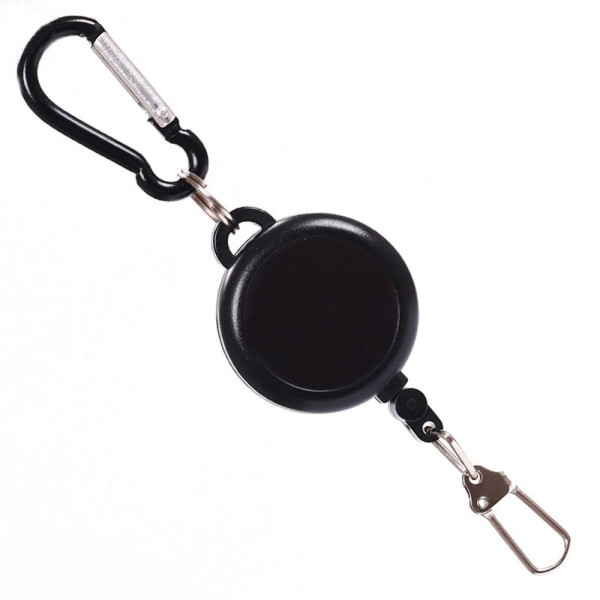 2stk Nøglering Målebånd Målebånd SORT 2STK 2STK black 2pcs-2pcs