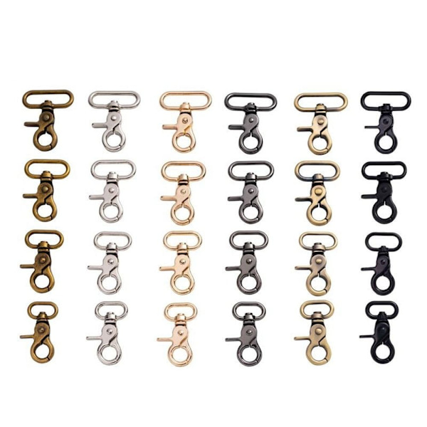 2kpl Metal Snap Hook Traction Soljet PRONSSI 38MM Bronze 38mm