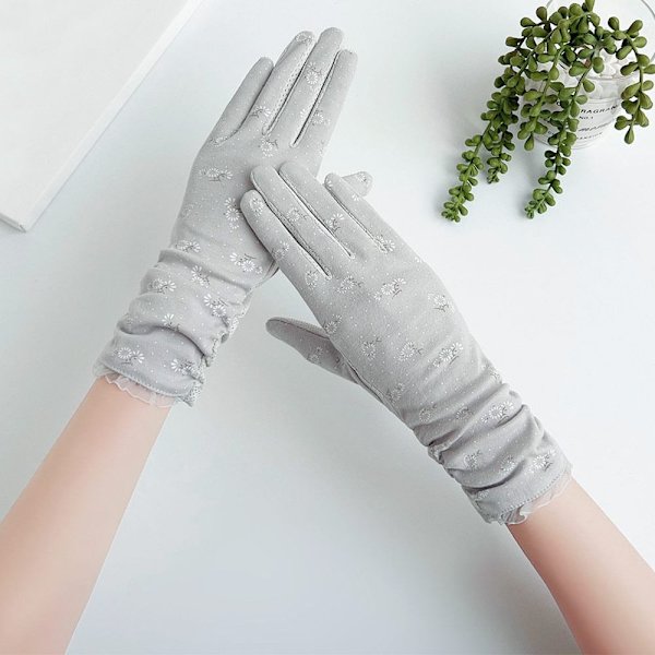 Sommarhandskar Vantar VIT white