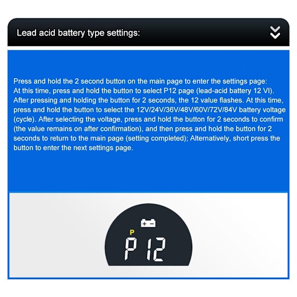 Digital voltmeter Batterikapasitetsmonitor EMBEDDED EMBEDDED Embedded