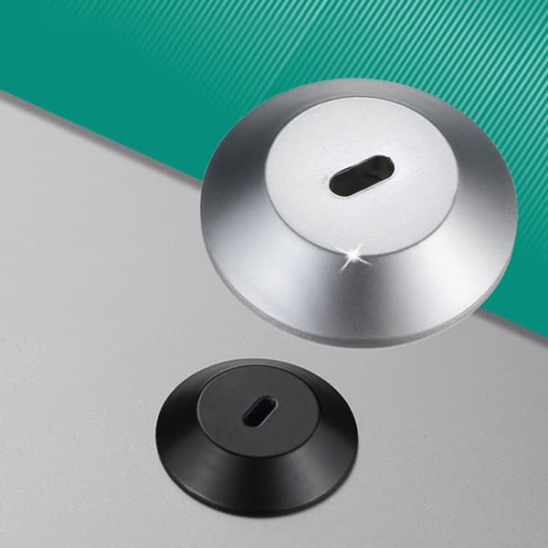 Notebook Lock Nøkkelhull Låsehull SØLV Silver