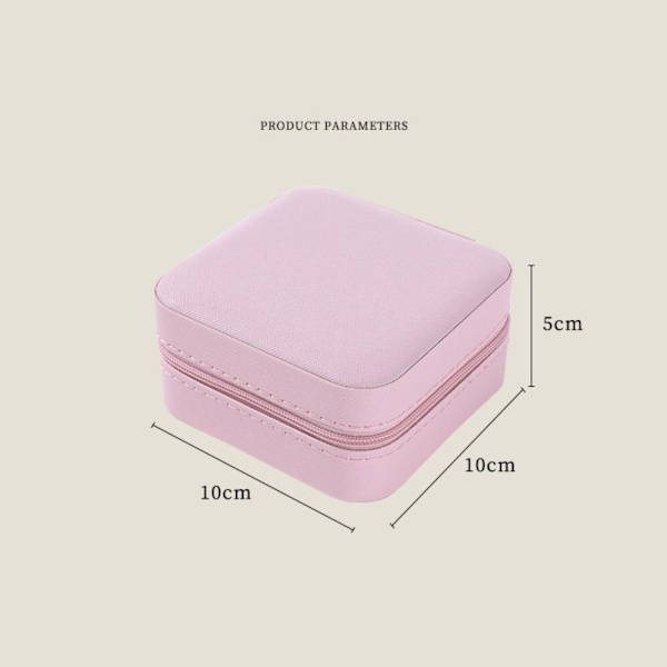 Jewels Case Travel Jewelry Case VALKOINEN White