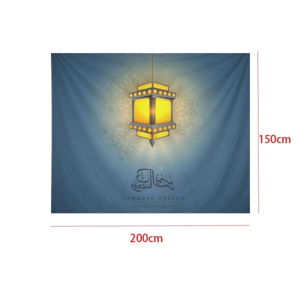 Eid Mubarak Backdrops Tapestry 02 02