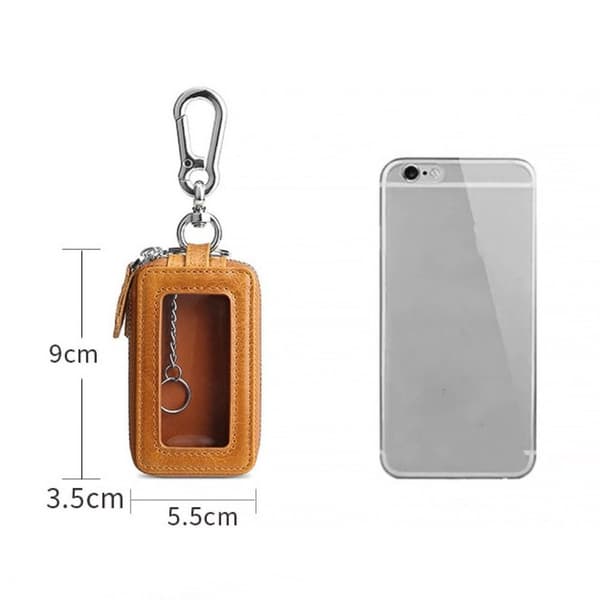 Auton avaimen lompakon case KAHVI coffee