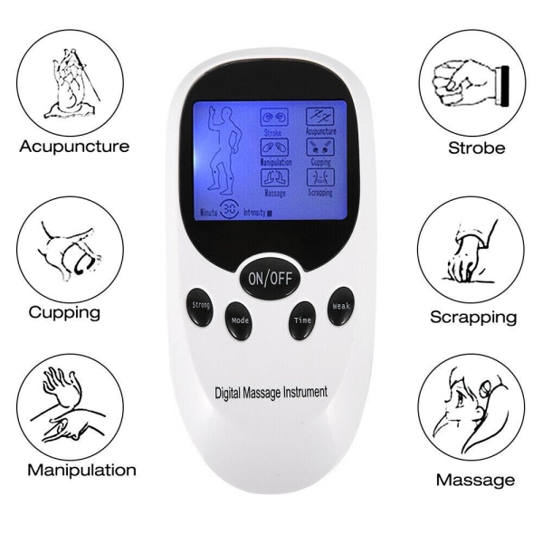 Sähköhierontalaite Tens Machine Massager Pulse