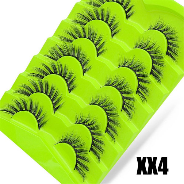 Cat Eye Lashes Tekeet ripset näyttävät pidennyksiltä XX4 XX4 XX4