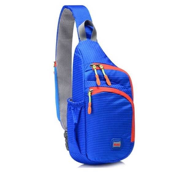 Crossbody bröstväskor Sport Flaska Bagpack BLÅ blue