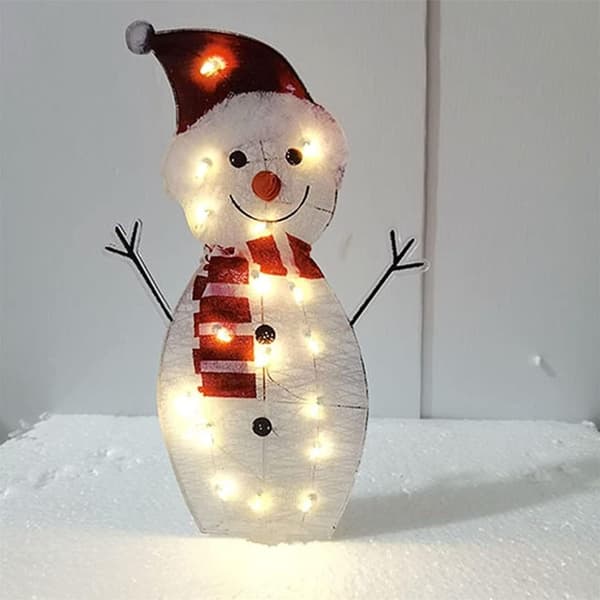 Julelys Snowman Light DADWARM LYS VARMT LYS DadWarm Light