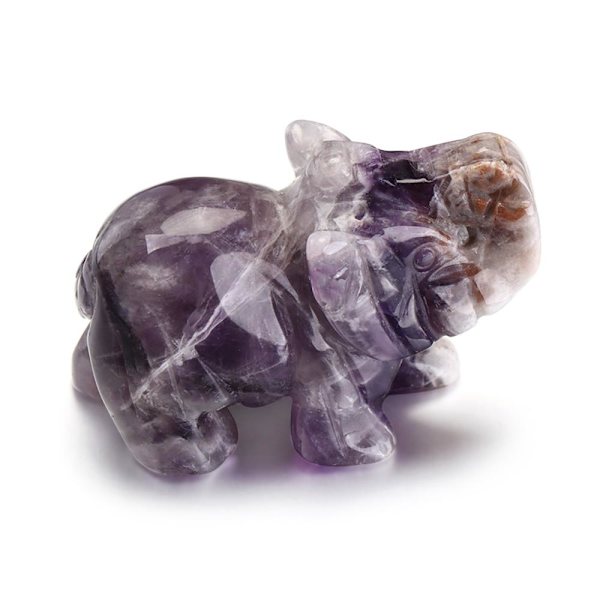 2" Kristallielefantti, parantava kivihahmo OPAL