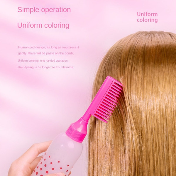 Hår Applikatorflaska Rotkam PINK Pink