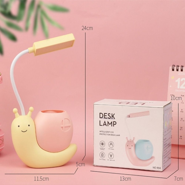Skrivebordslampe LED Natlampe PINK pink