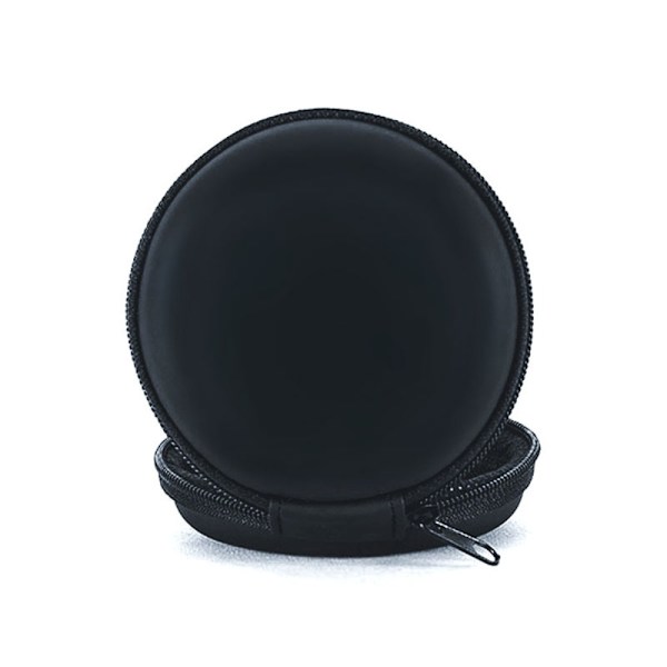 4 Stk Øretelefon Srorage Bag Disketui Black 1-1