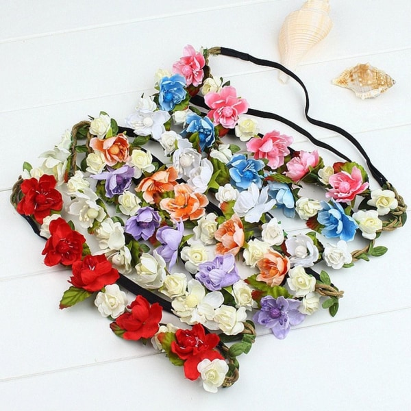 2/3 stk Flower Crown Bohemia Garland 5 5 5