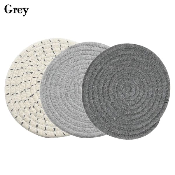 3 Stk Grydelapper Sæt Hot Grydelapper Sæt GRÅ Grey