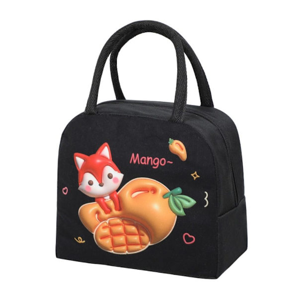 Lunchbox isoleringspåse SVART Black