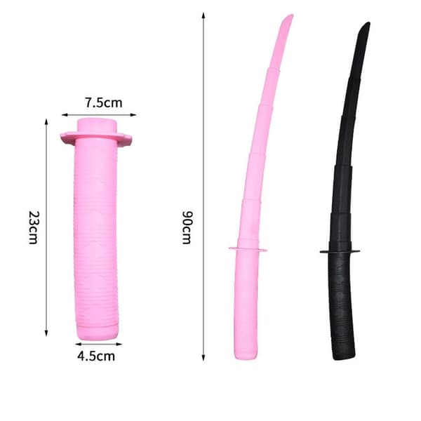 3D Gravity Katana Legetøj 3D Print Fidget Samurai Legetøj LILLA Purple